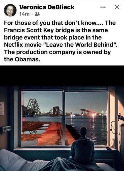 Pro ty z vás, kteří nevědí...Most Francise Scotta Key Bridge je stejná mostová událost, kter...
